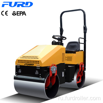 Truly 1ton Full Hydraulic Mini Compactor Вибрационный дорожный каток